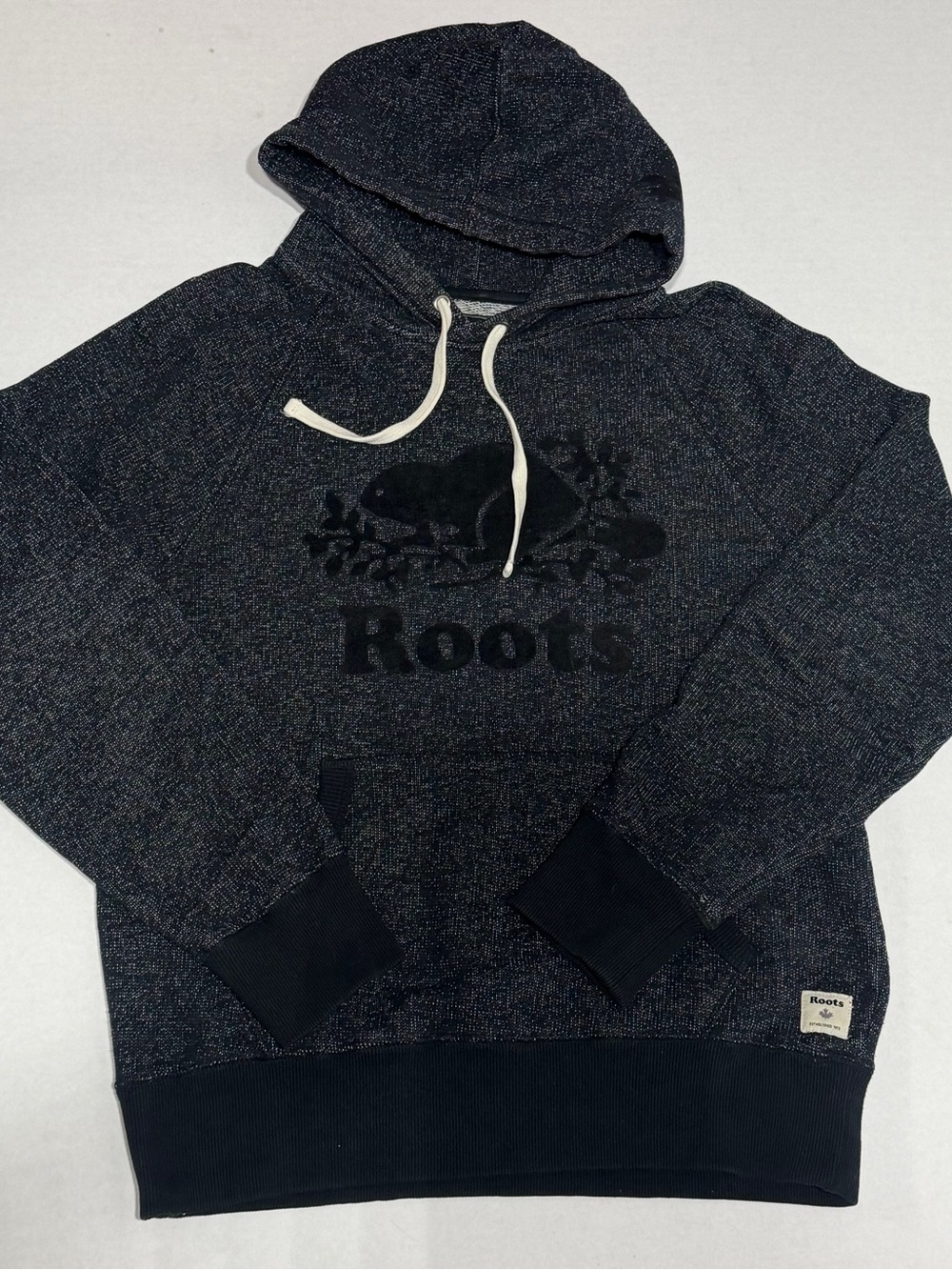 Roots Men’s Dark Heather Black Hoodie